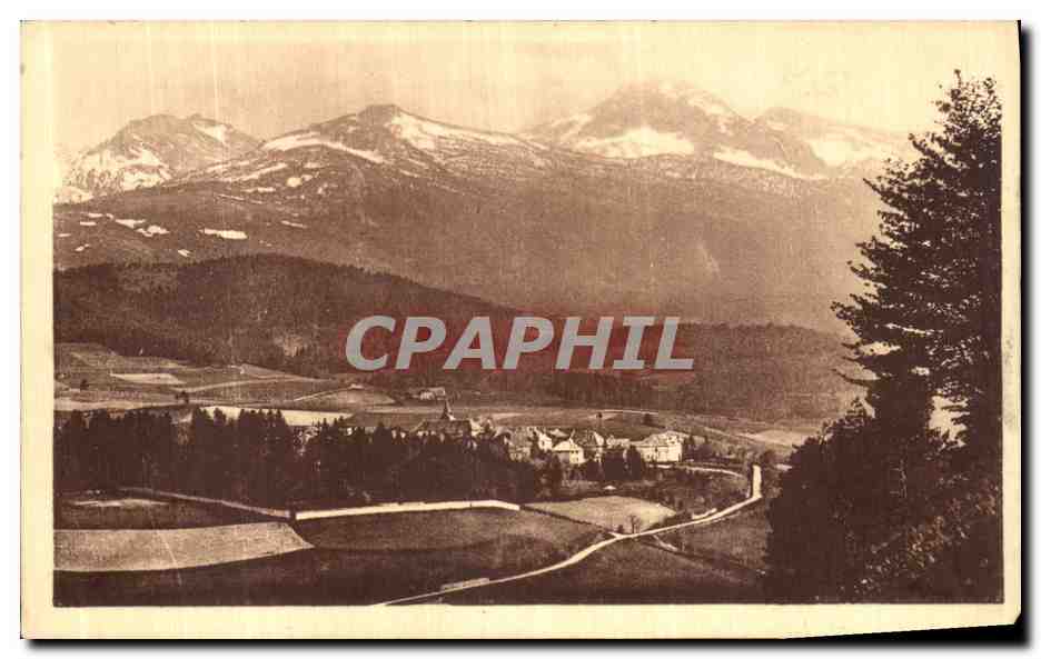 Villard-de-Lans — Vue Générale et Le Moucherotte — éditeur non visible