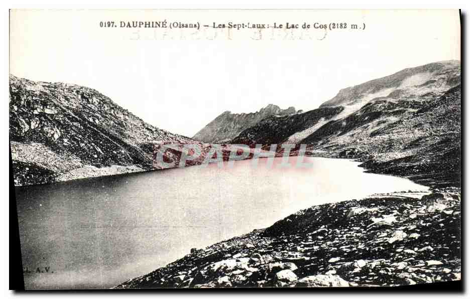 Dauphiné (Oisans) — Les Sept-Laux : Le Lac de Cos (2182 m.) — A.V. n° 0197