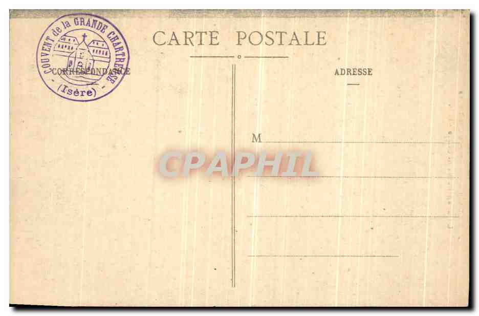 Grande-Chartreuse - La Chapelle Saint-Bruno — Éditeur E.R., n° 243 — Reverso