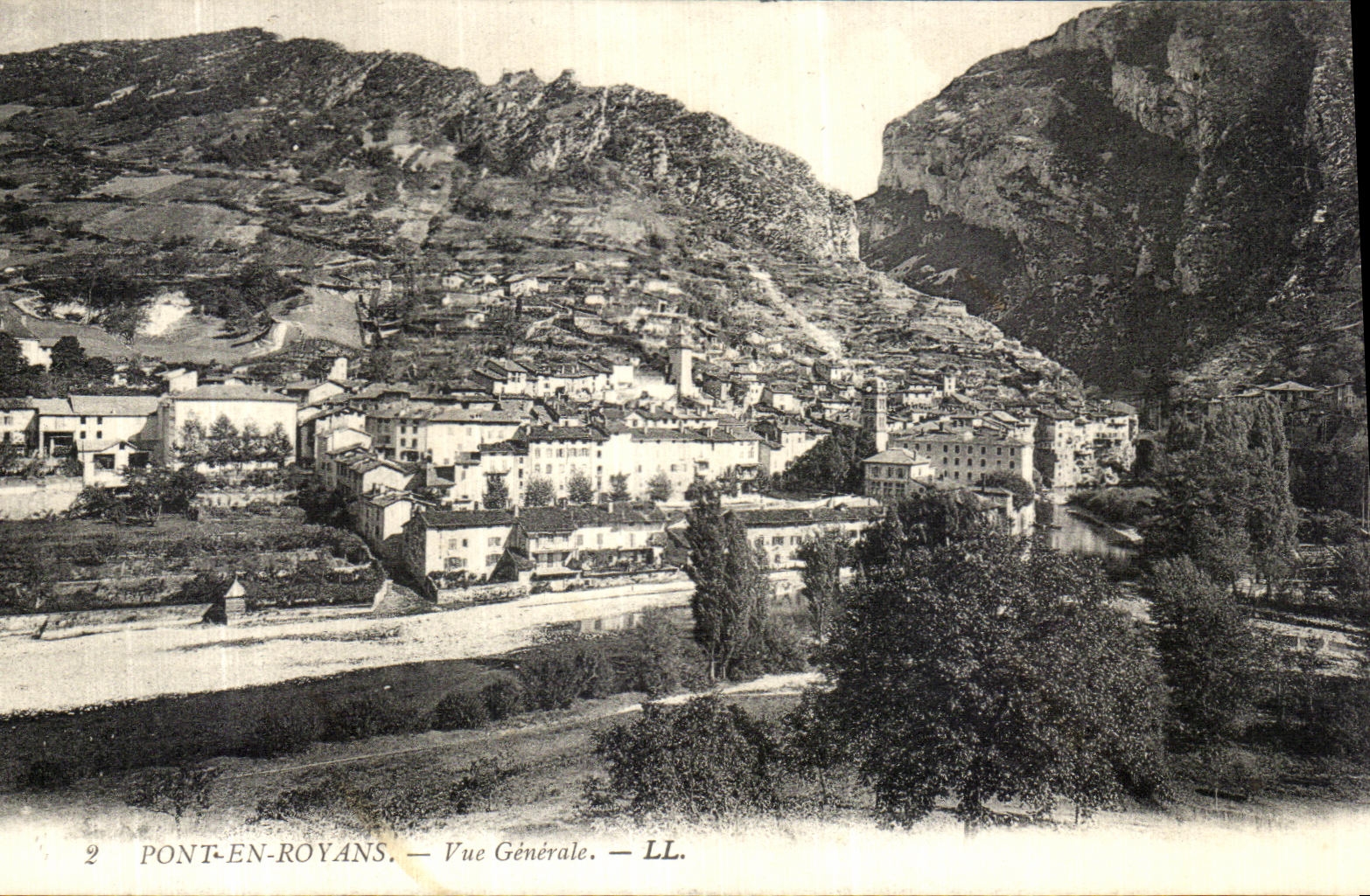 CPA Pont En Royans Vue Generale