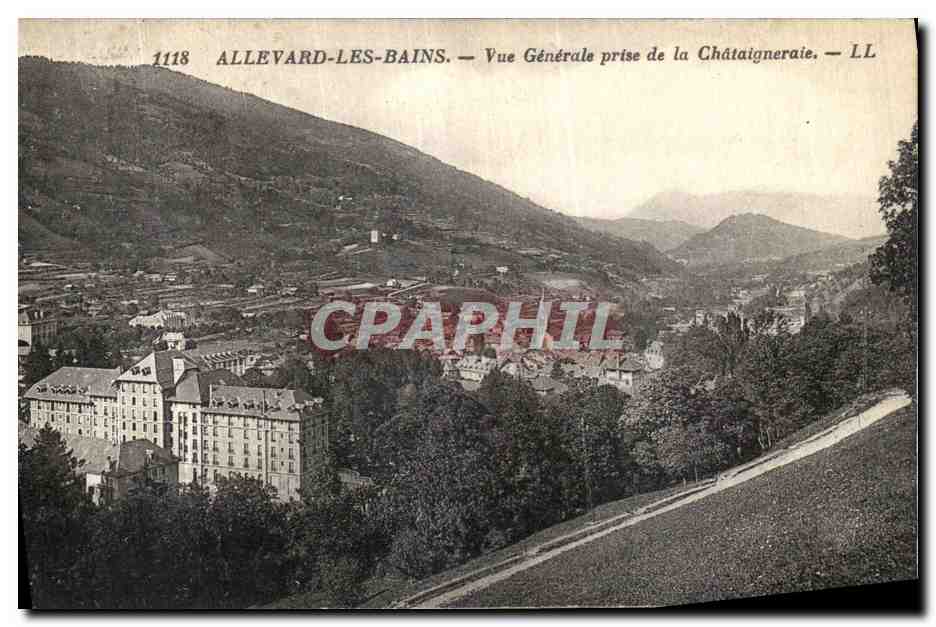Allevard-les-Bains — Vue Générale prise de la Châtaigneraie — LL