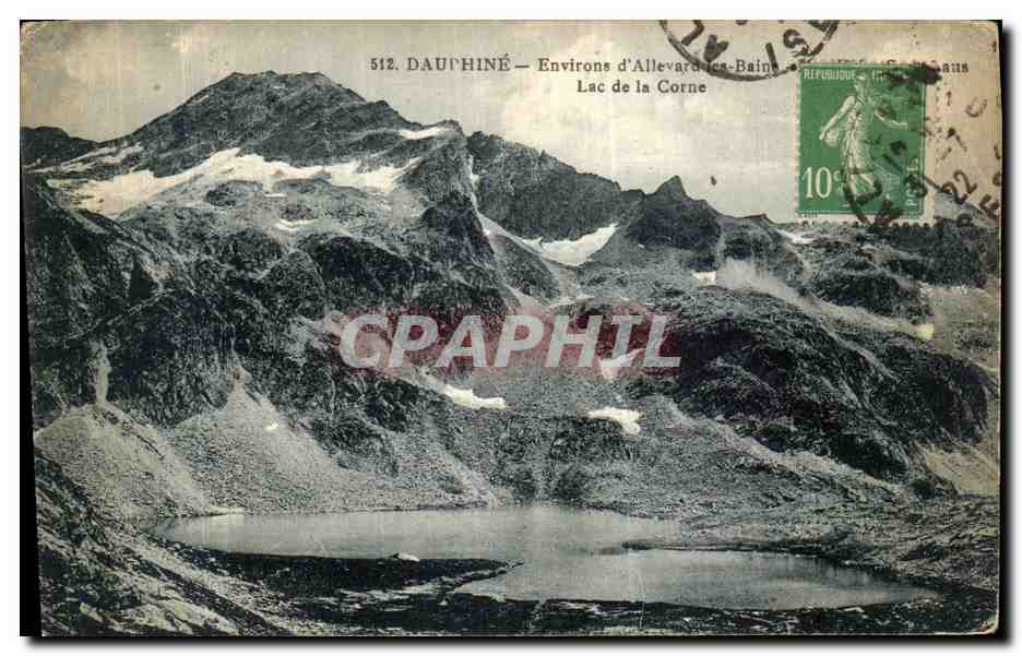 Dauphiné — Environs d'Allevard-les-Bains — Lac de la Corne — P. GAUDE - Grenoble