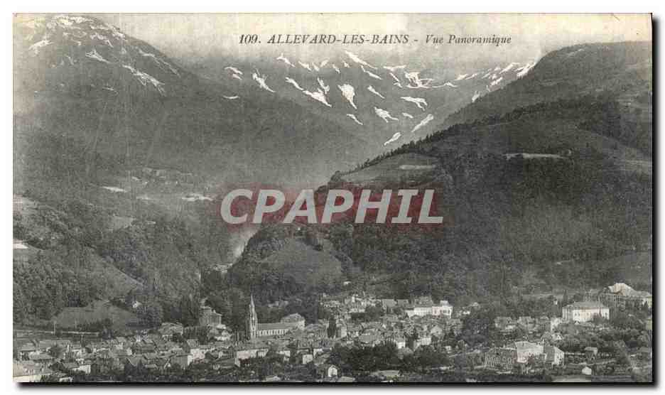 CPA Allevard Les Bains Vue Panoramique