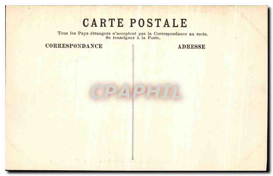 Dauphiné — La Vallée du Villard-de-Lans et le Col de l'Arc — Papeterie des Alpes Eug Robert, Grenoble — Verso