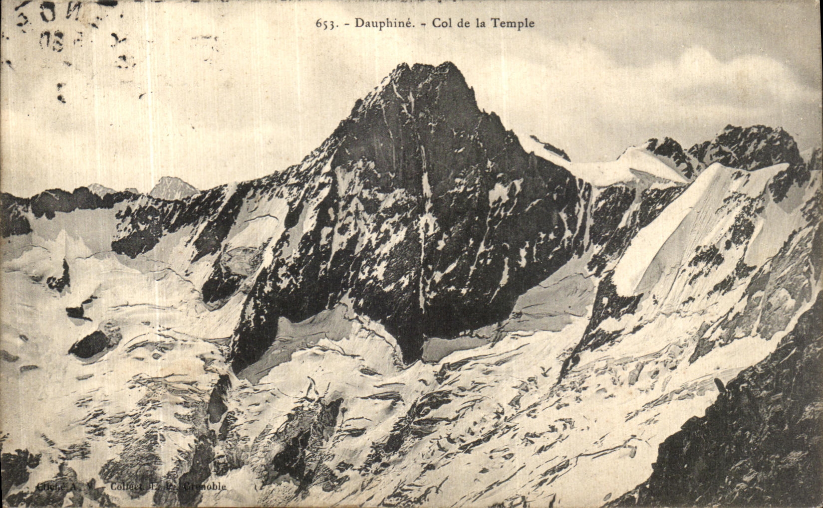 Col de la Temple — Dauphiné — Éditeur : Collage & Cie, Grenoble