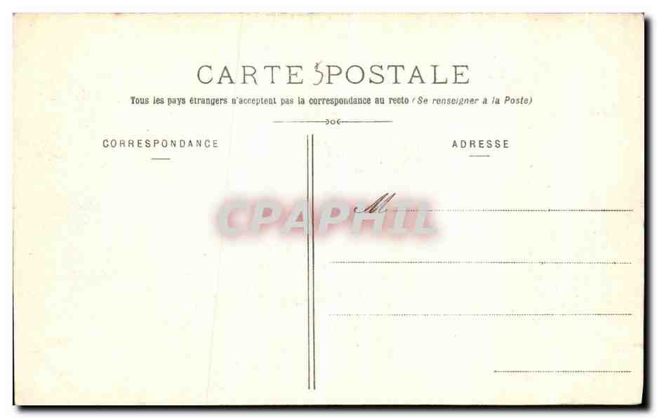 Bibliothèque du Couvent de la Grande-Chartreuse — Cliché A. V. — Collection L. P., Grenoble — Verso