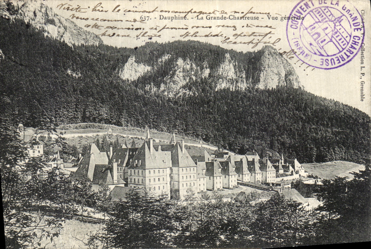CPA Dauphine La Grande Chartreuse Vue generale