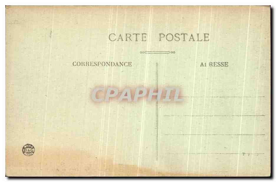 Dauphiné — Couvent de la Grande-Chartreuse — Vue intérieure prise de la Cour d'honneur — CI.A.V. n°19 — Rückseite