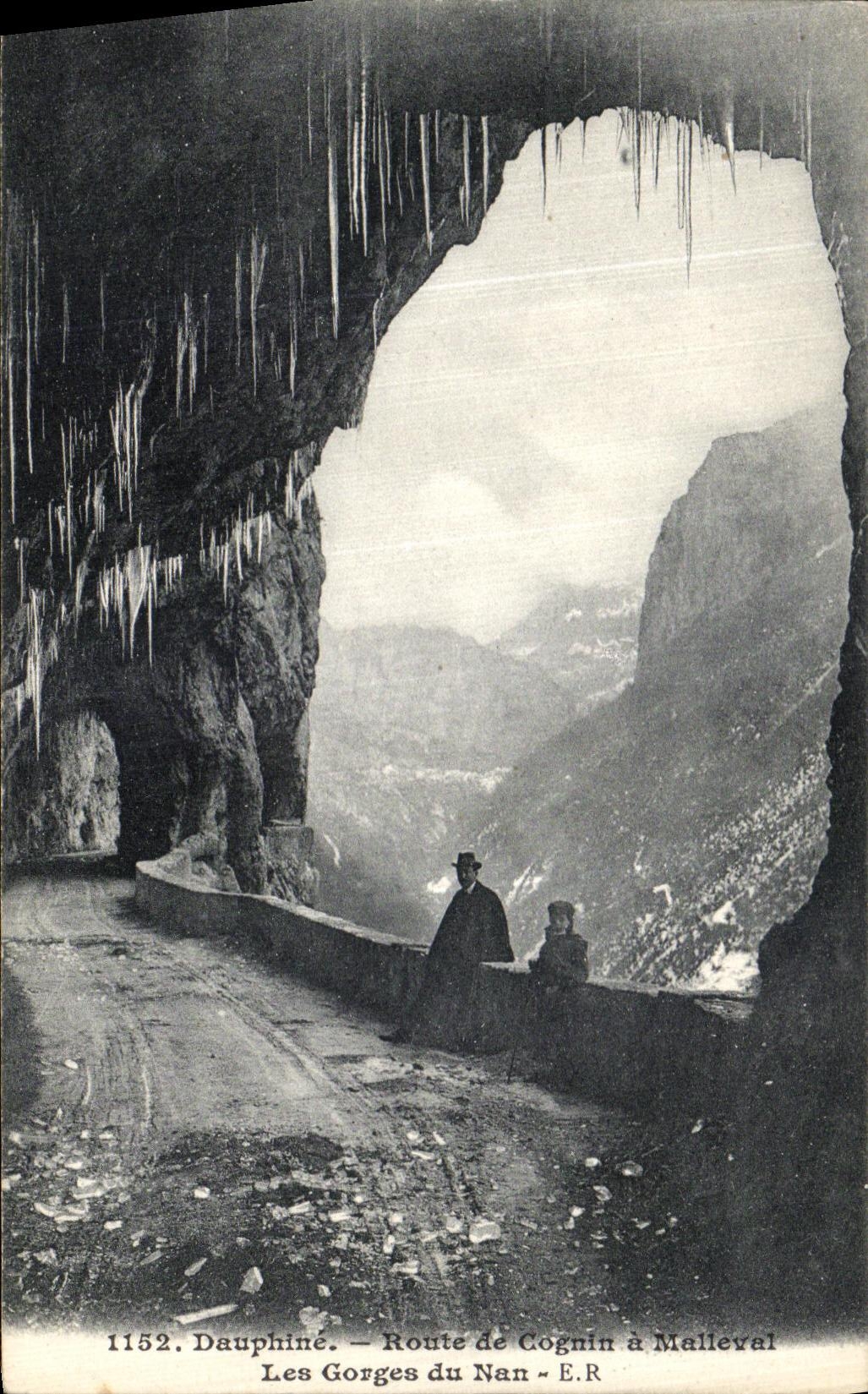 Les Gorges du Nan — Route de Cognin à Malleval — E.R. — n° 1152