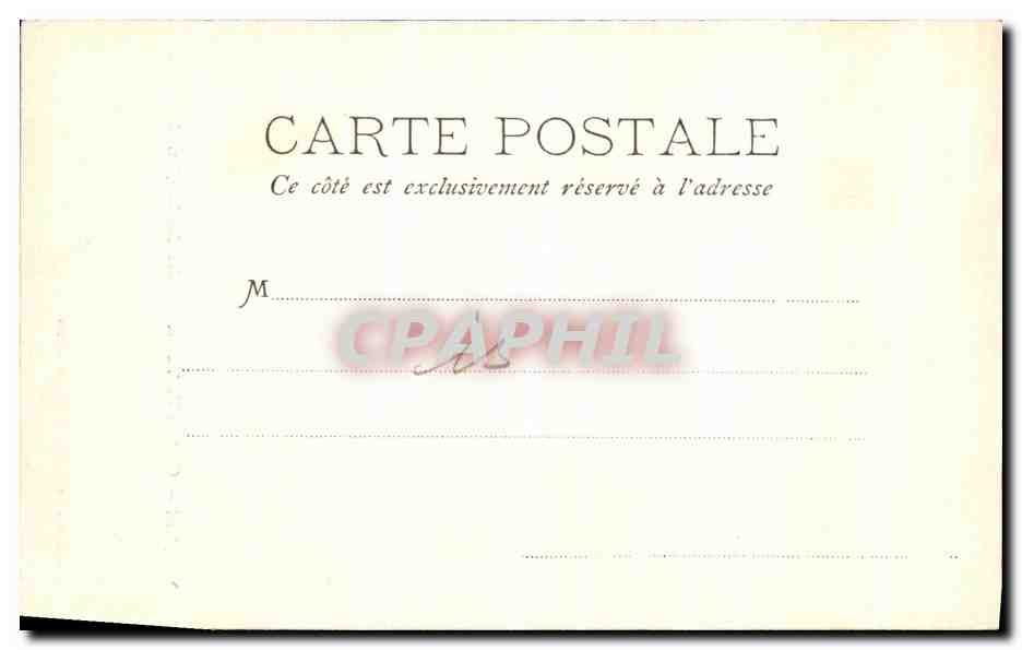 Dauphiné — Château de Vizille — L'Allée des Soupirs — Cliché M. — Papeterie des Alpes Eng. Robert, Grenoble — Verso