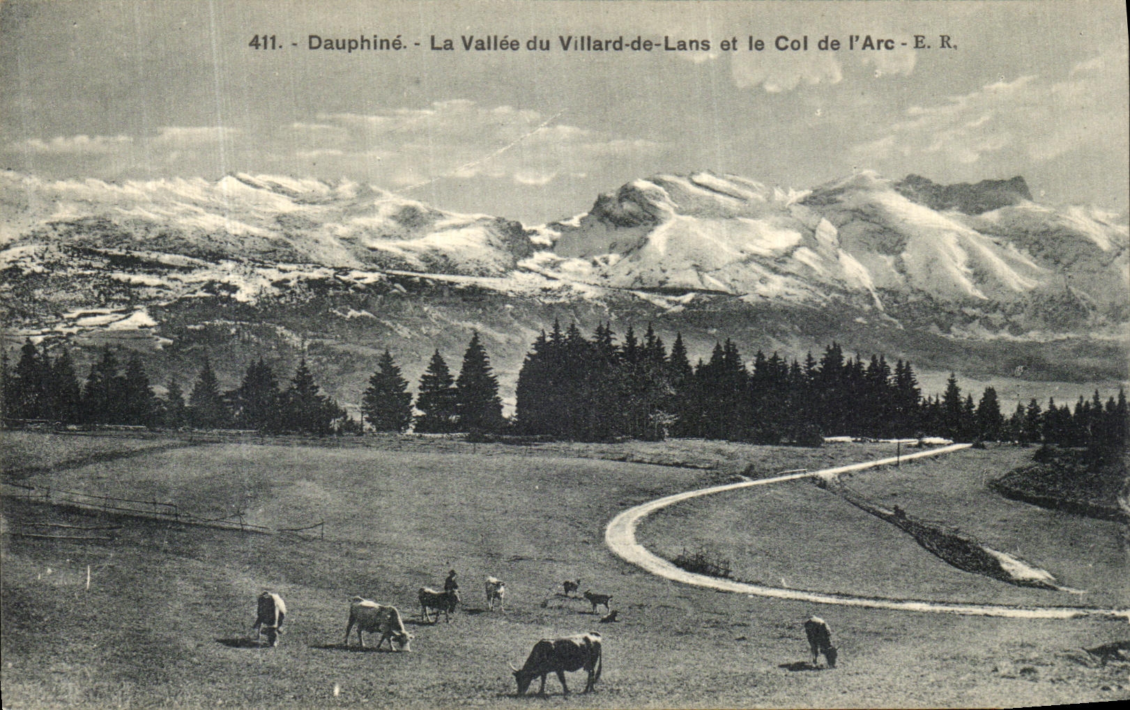 Dauphiné - La Vallée du Villard-de-Lans et le Col de l'Arc - E.R. - n°411