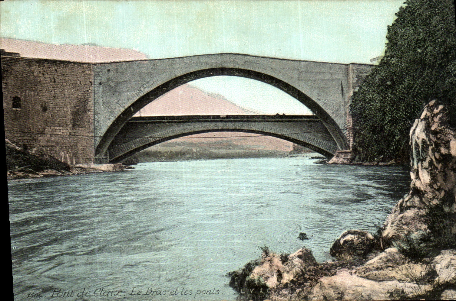 Pont de Claix — Le Brac et les ponts — V. Léonard