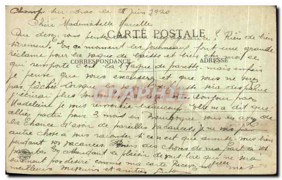 St-Georges-de-Commières — der Drac und die Rivoire-Brücke — E.R. — n° 645 — Rückseite