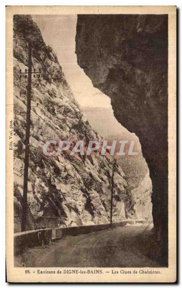 Environ de Digne-les-Bains — Les Clues de Chabrières — Édit. Vral, phot. n°18