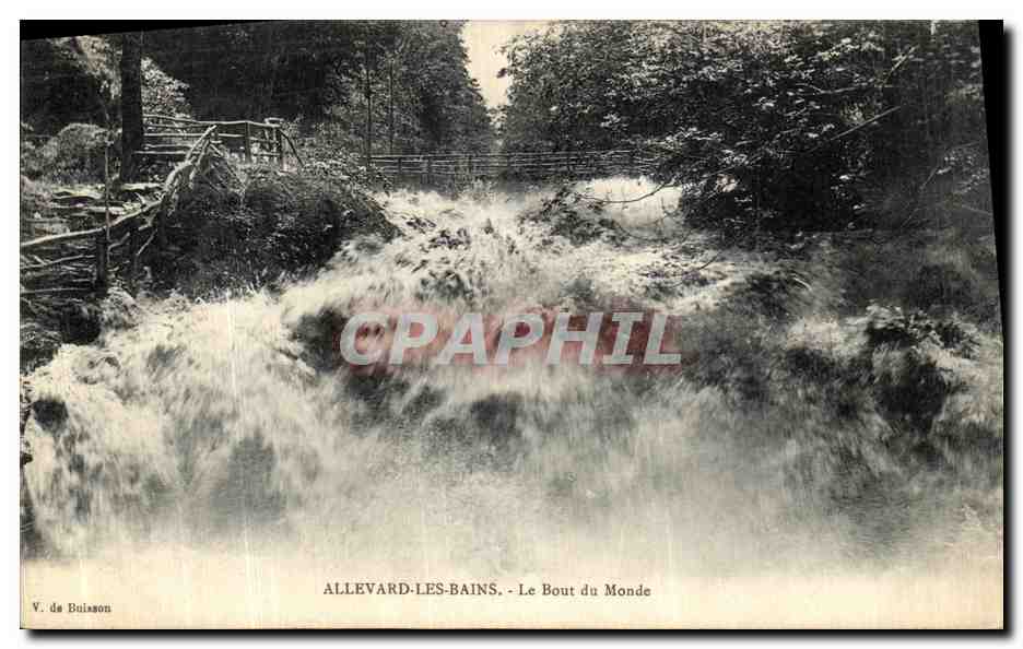CPA Allevard Les Bains Le Bout du Monde