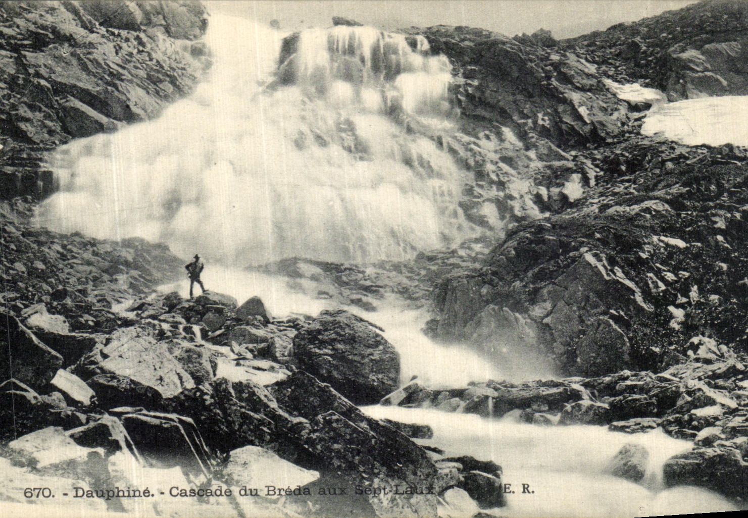 Dauphiné - Cascade du Bréda aux Sept-Laux — E.R. n°670