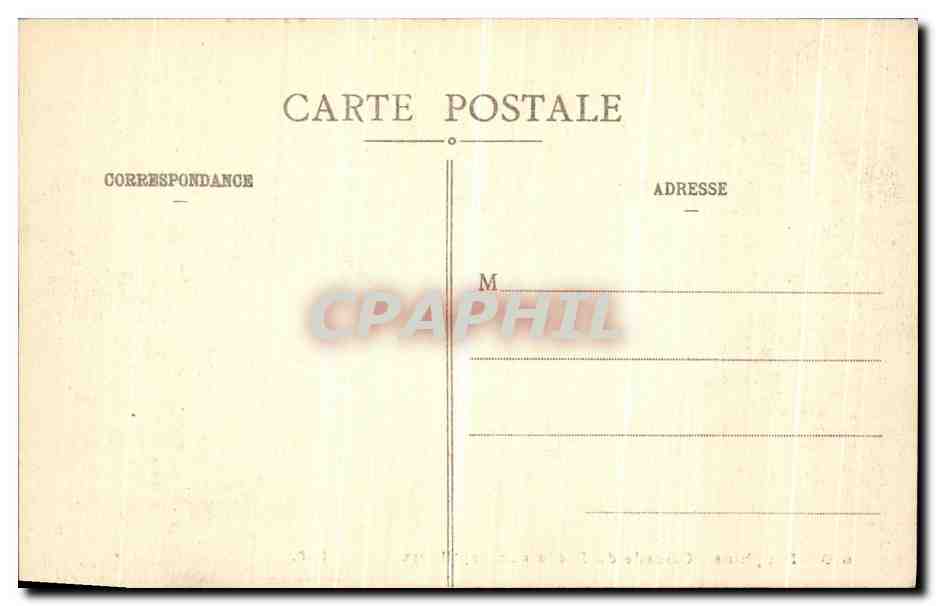 Dauphiné - Cascade du Bréda aux Sept-Laux — E.R. n°670 — Verso