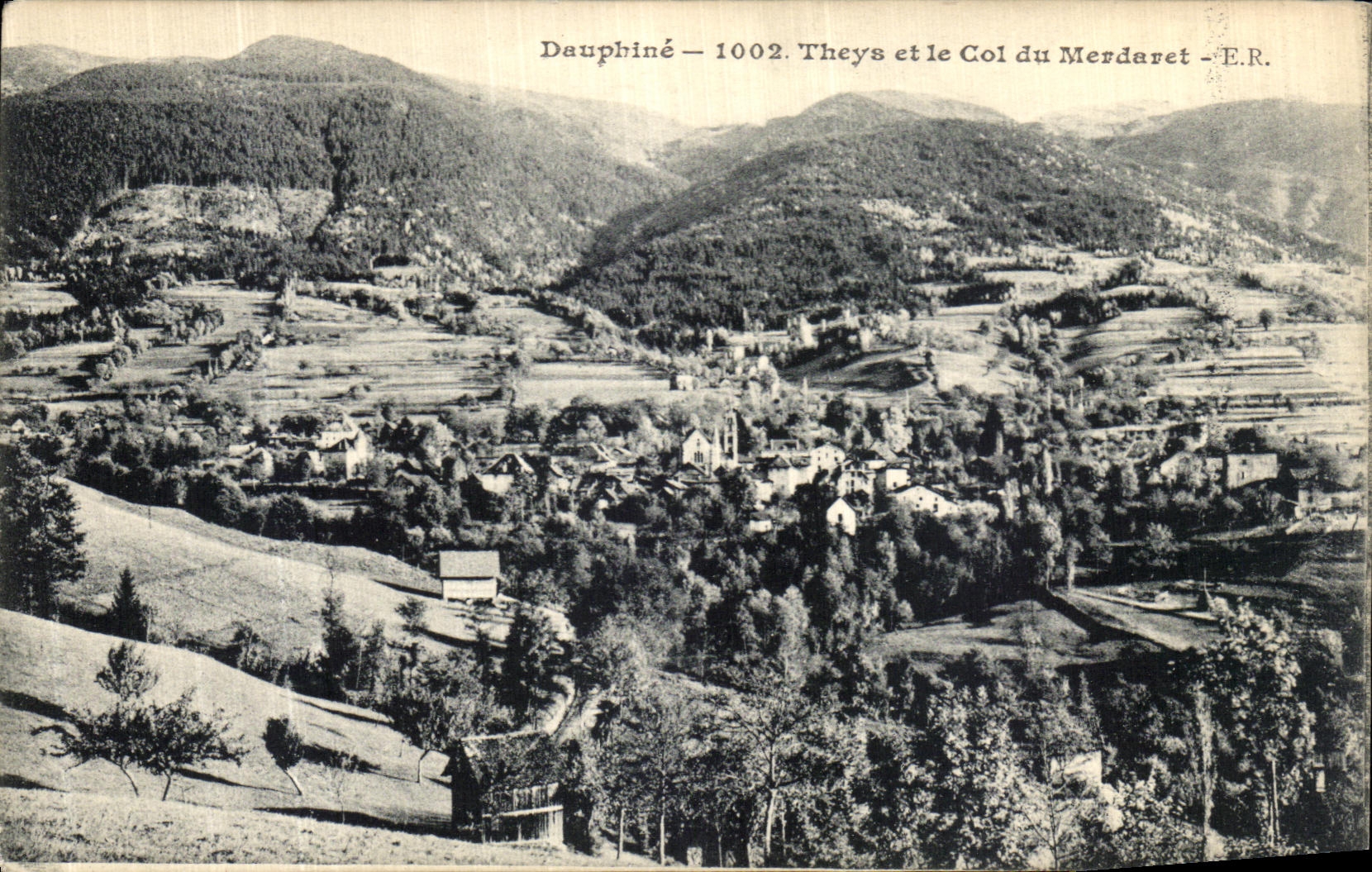 CPA Dauphine Theys et le Col du Merdaret