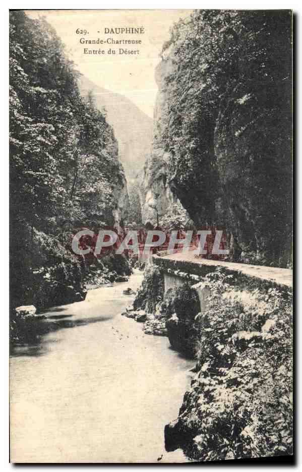 CPA Dauphine Grande Chartreuse Entree du Desert