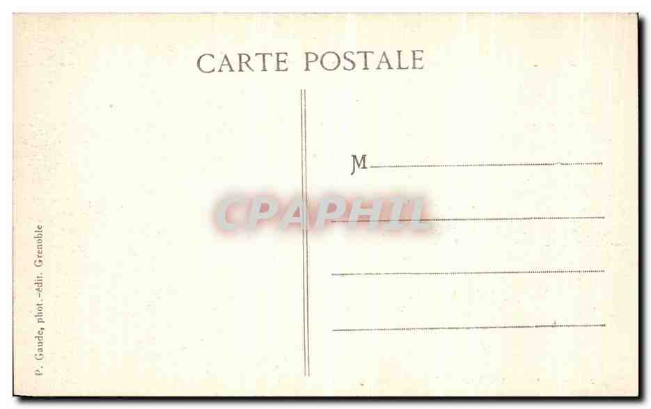 CPA Dauphine Le Vercors Pont Royans — Rückseite