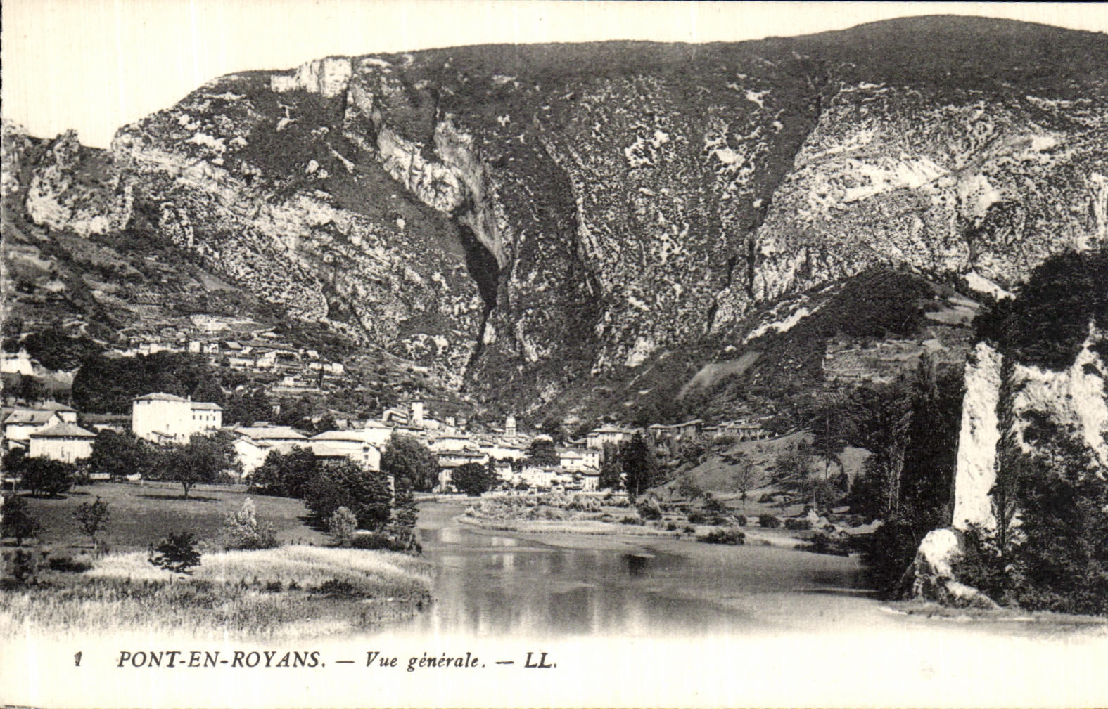 Pont-en-Royans — Vue générale — LL.