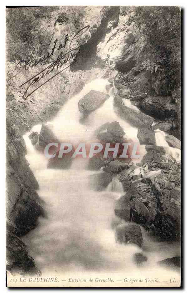 Gorges de Tencin — Environs de Grenoble — I.L.