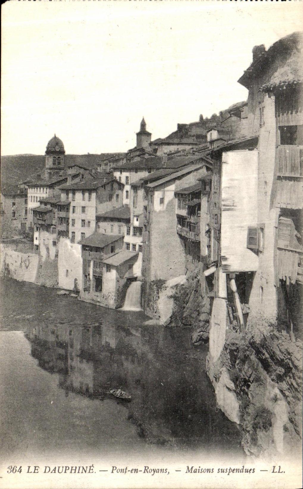 Pont-en-Royans — Maisons suspendues — LL.