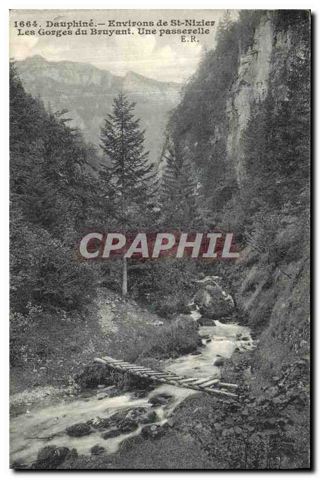 Les Gorges du Bruyant — Environ de St-Nizier — E.R.