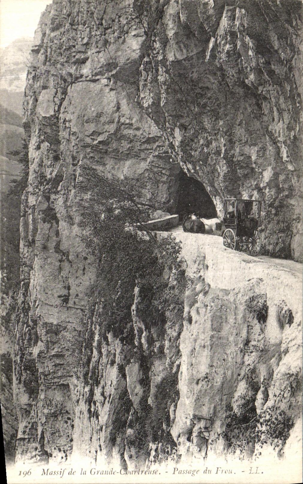 CPA Dauphine Massif de La Grande Chartreuse Passage du Frou