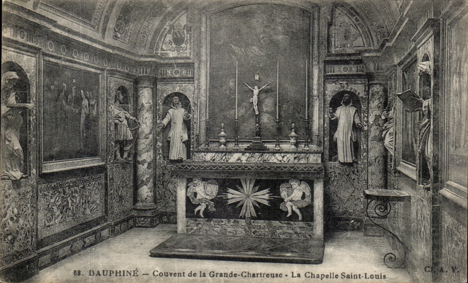 CPA Dauphine Couvent de La Grande Chartreuse La Chapelle Saint Louis
