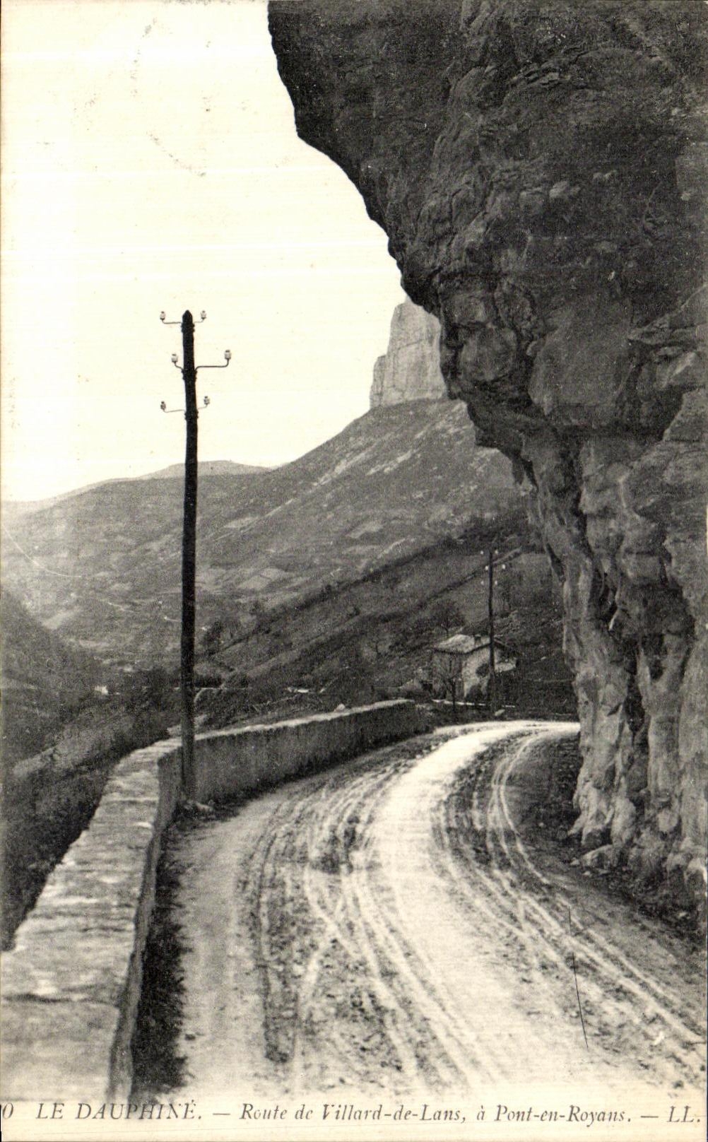 Route de Villard-de-Lans, à Pont-en-Royans — LE DAUPHINÉ — LL