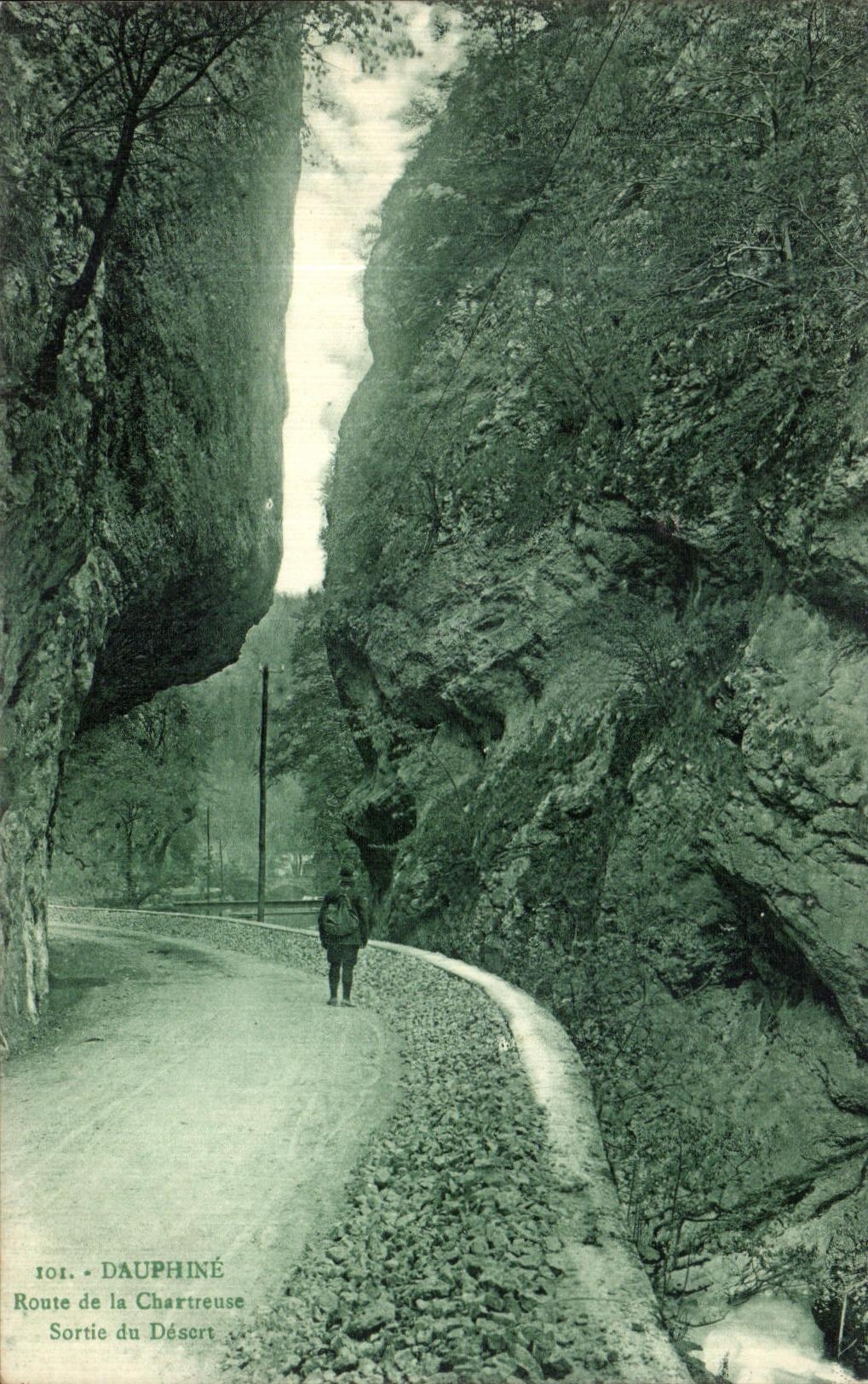 Sortie du Désert — Route de la Chartreuse — DAUPHINÉ, n°101