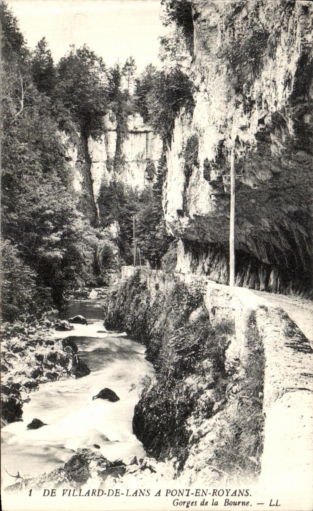 Gorges de la Bourne — De Villard-de-Lans à Pont-en-Royans — LL