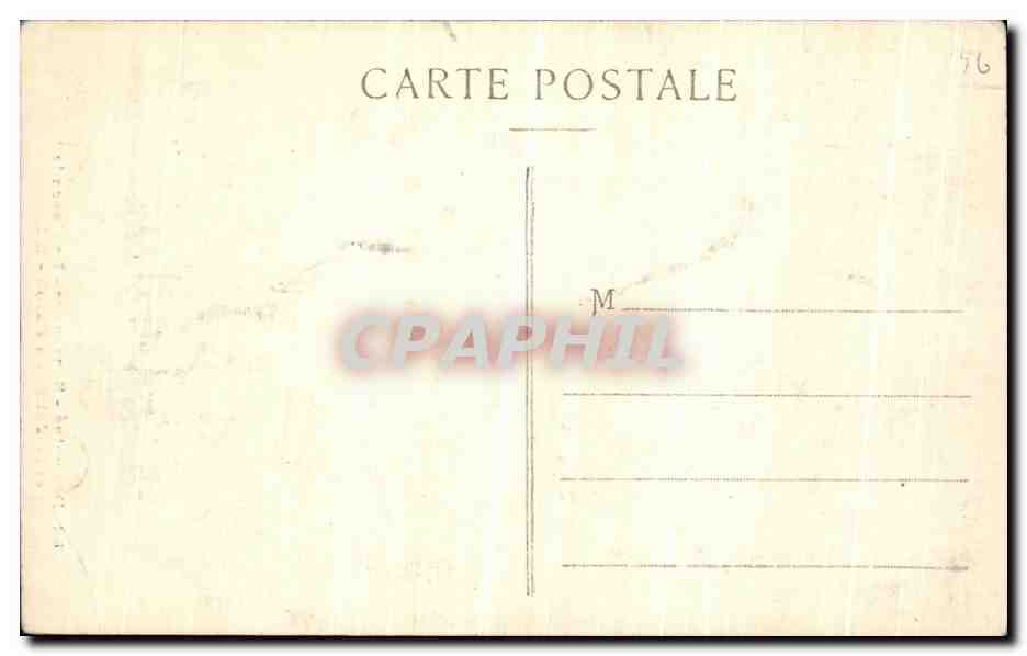 CPA Dauphine Sassenage La Cascade et la Vallee du Furon — Rückseite