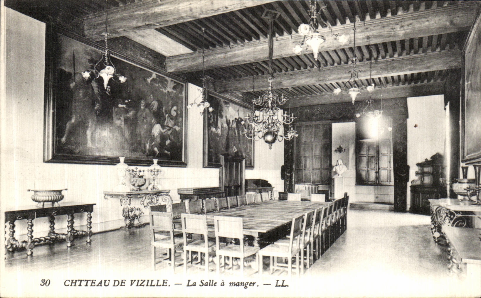 Château de Vizille — La Salle à manger — LL. n°30