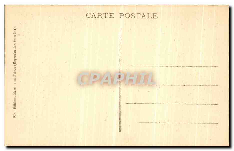 Uriage-les-Bains - Le Château — Éditions Martocciu Fines, n°97 — Verso