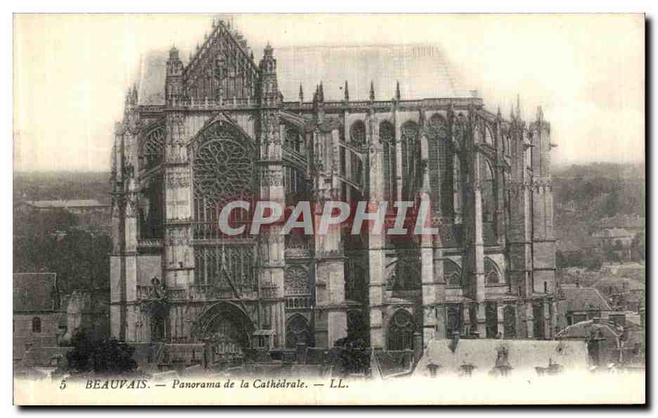 Beauvais — Panorama der Kathedrale — LL.