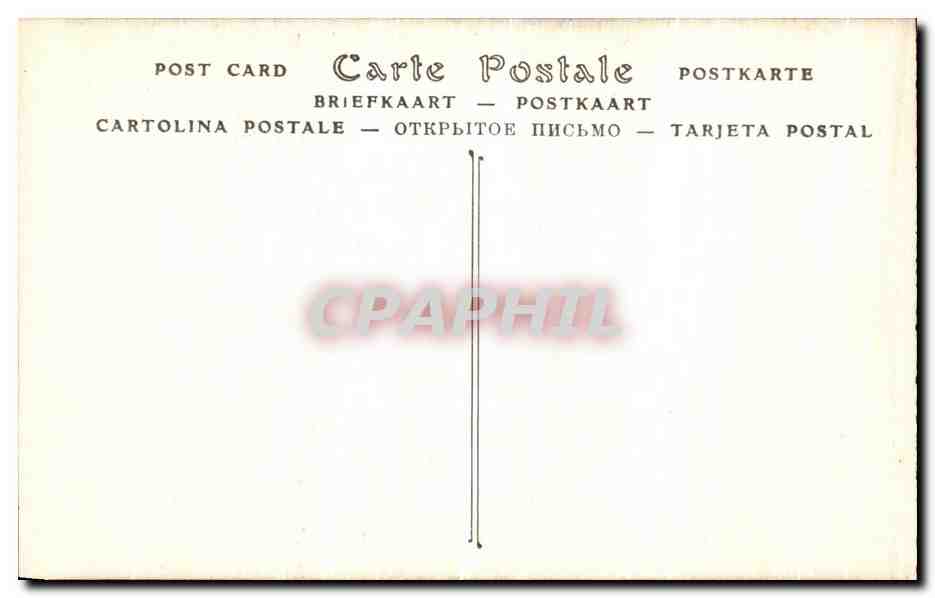 CPA Beauvais La Rue Feutrier et la Cathedrale — Rückseite