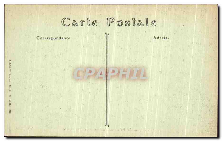 CPA Beauvais Le Palais de Justice Cour Interieure — Rückseite