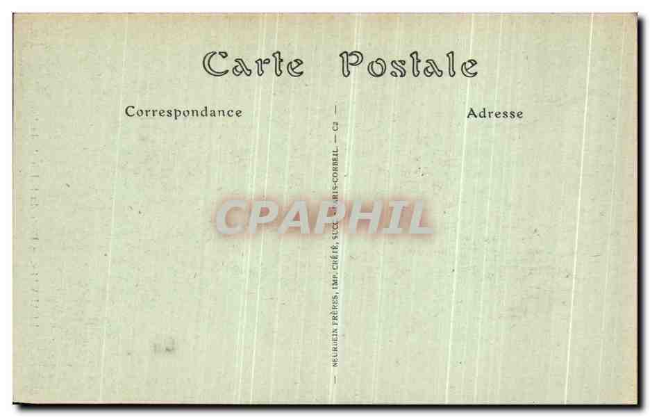 CPA Beauvais Porte du Palais de Justice — Rückseite