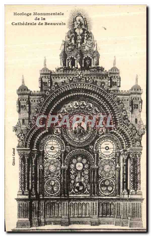 Horloge Monumentale de la Cathédrale de Beauvais — Cliché Canal
