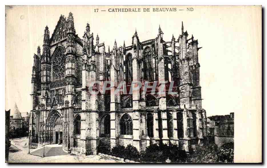 CPA Cathedrale De Beauvais