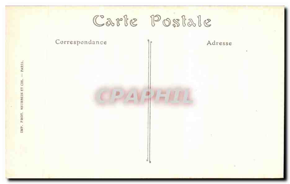 CPA La Place de l Hotel de Ville Beauvais  — Rückseite