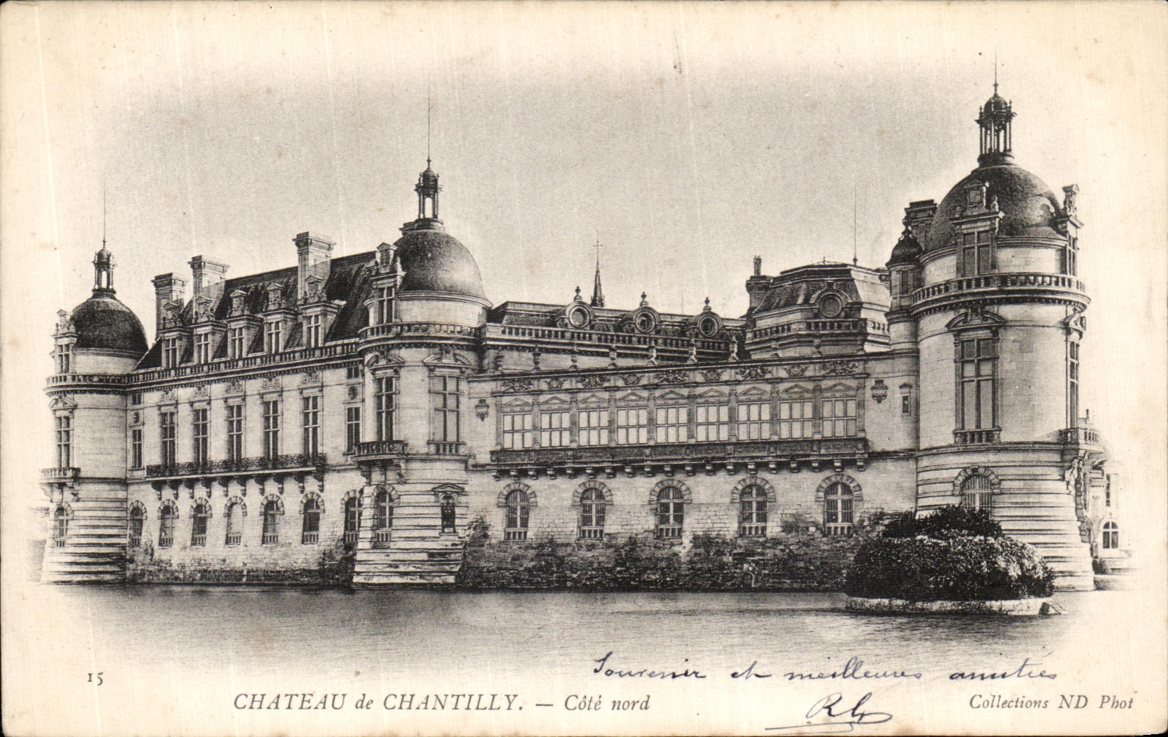 Château de Chantilly — Côté nord — Collections ND Phot