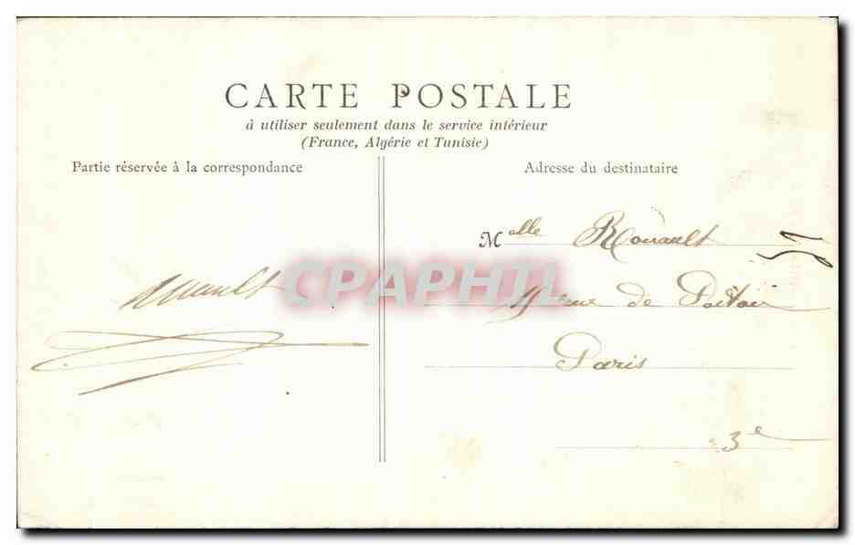 Château de Chantilly — La Chapelle — B. F. PARIS — Reverso