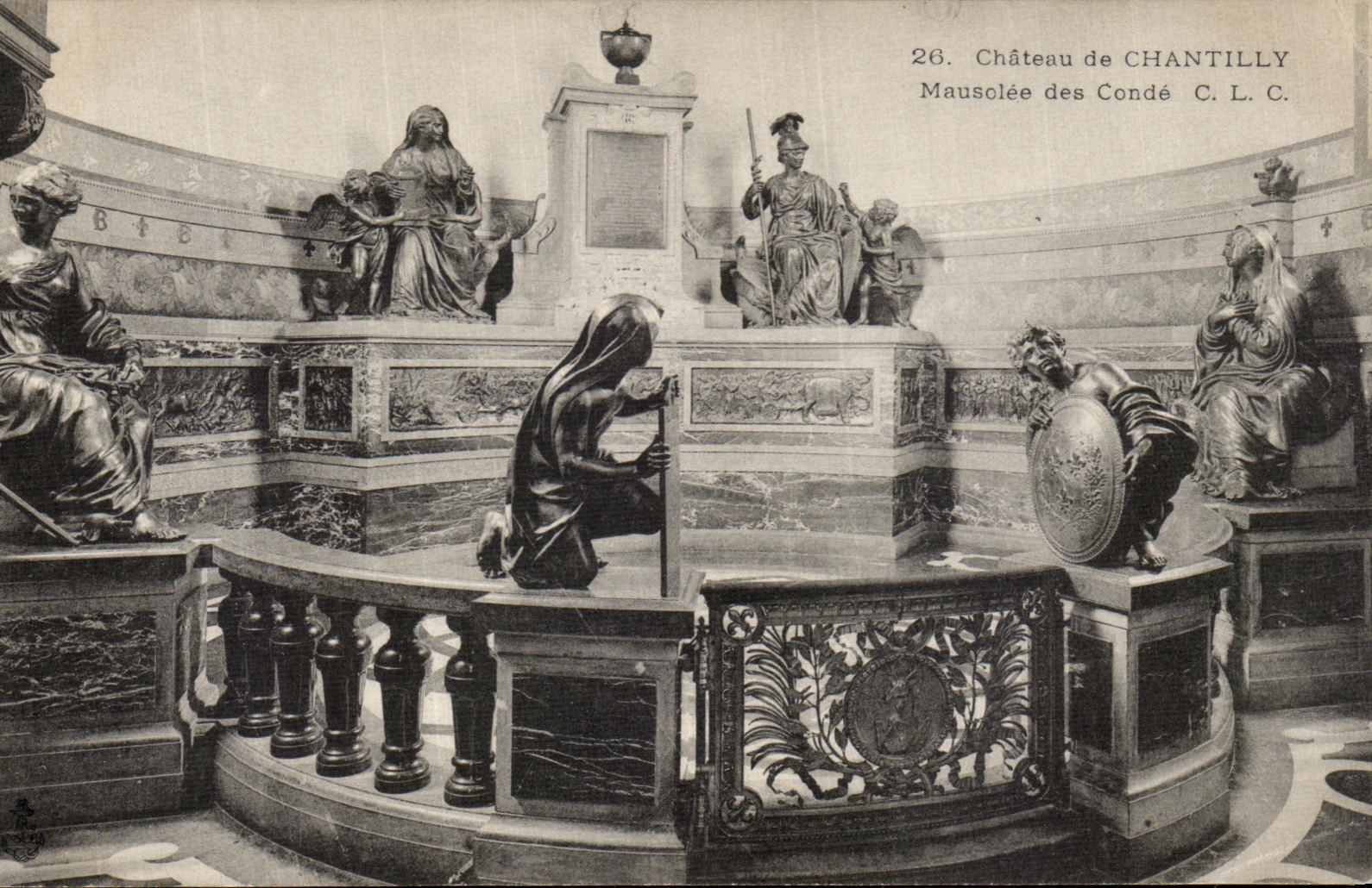 Château de Chantilly — Mausolée des Condé — C.L.C. n°26