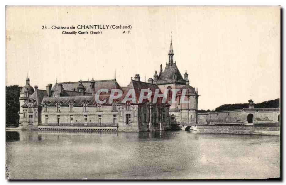 Château de Chantilly — Côté sud — A.P. n°23