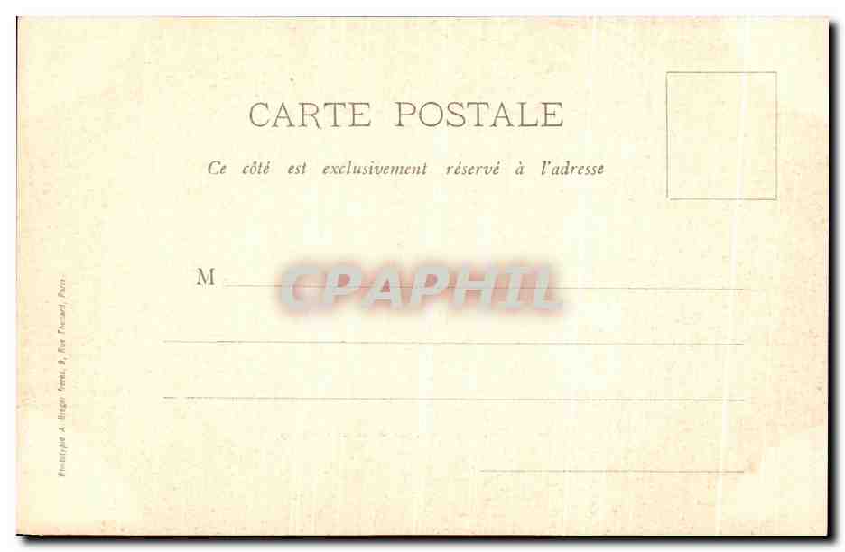 CPA Chantilly Le Chateau Vue Prise de l entree — Verso
