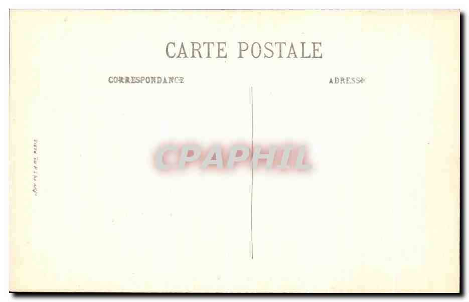 Chantilly — Le Château de la Reine Blanche — LL. N° 143 — Rückseite
