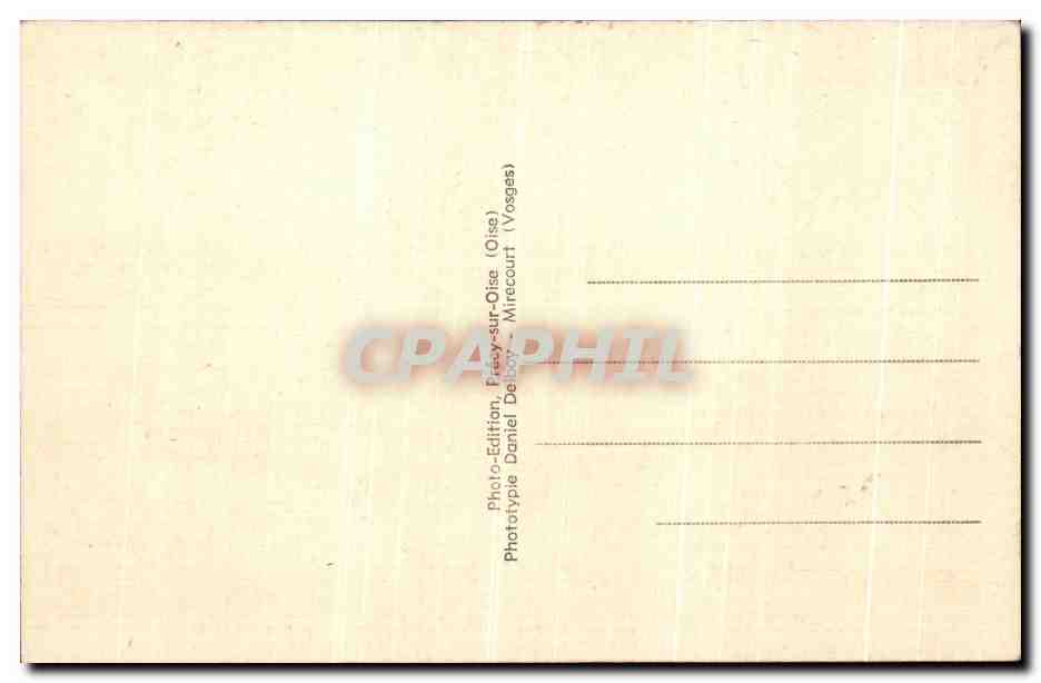 Chantilly (Oise) — Les grandes Ecuries et la Porte Saint-Denis — Photo-Édition Daniel Delboy — Verso